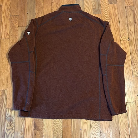 Kuhl Men's XL Fleece Brown/Rust - Picture 5 of 7